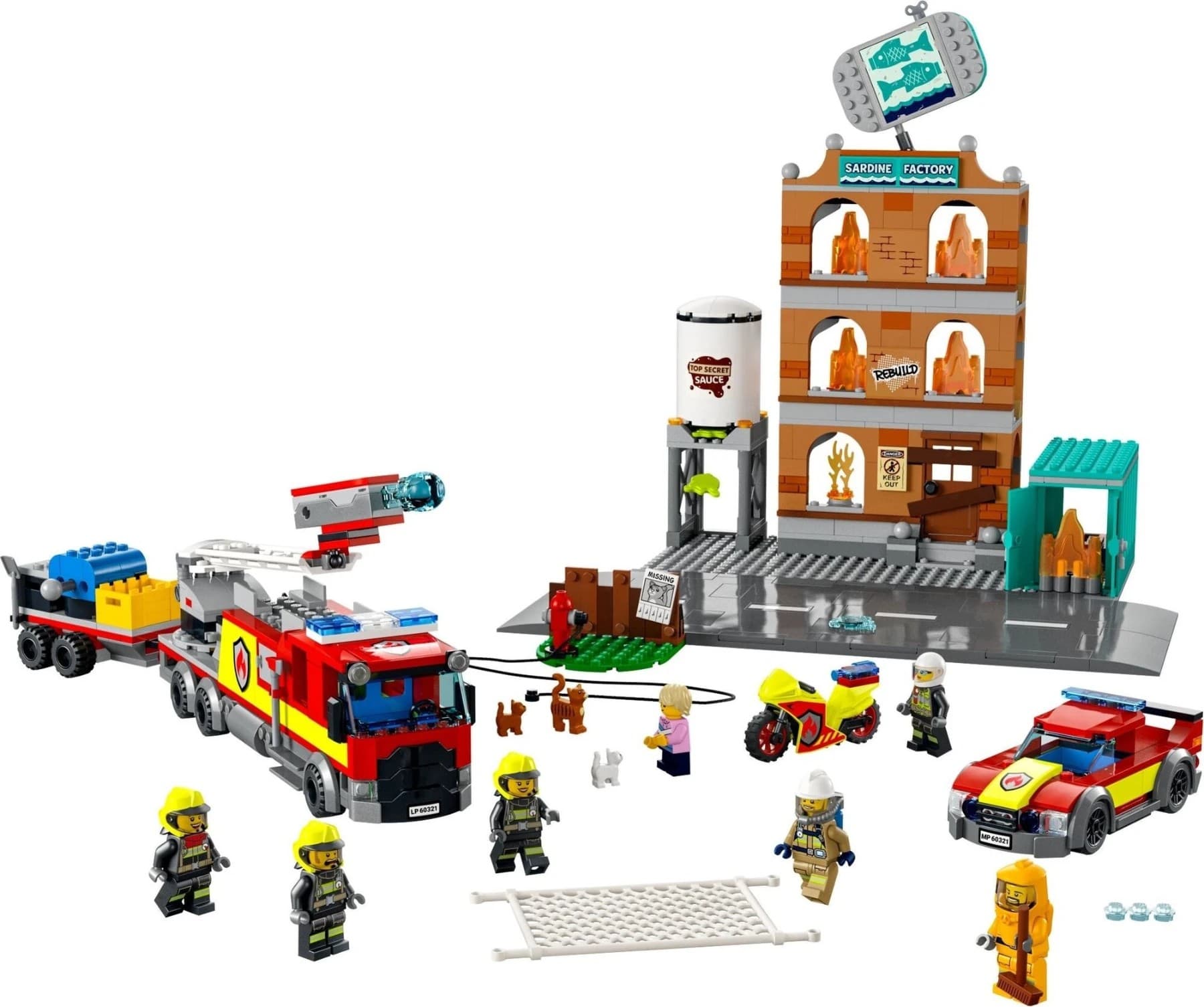 Конструктор LEGO 60321 Fire Brigade