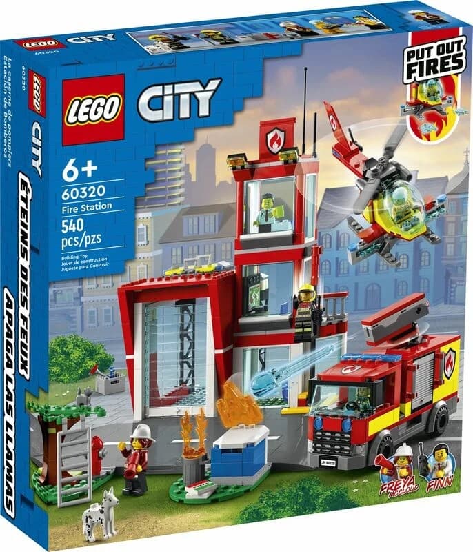 Конструктор LEGO City 60320 "Departamentul de pompieri"