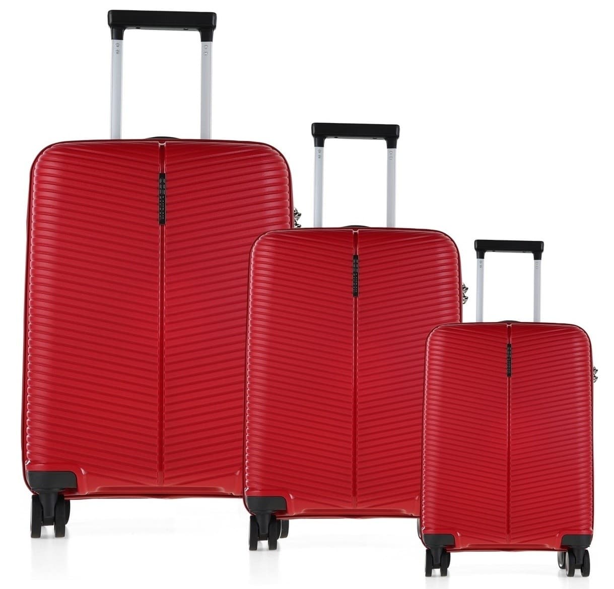 Чемодан CCS 5224 Set Burgundy