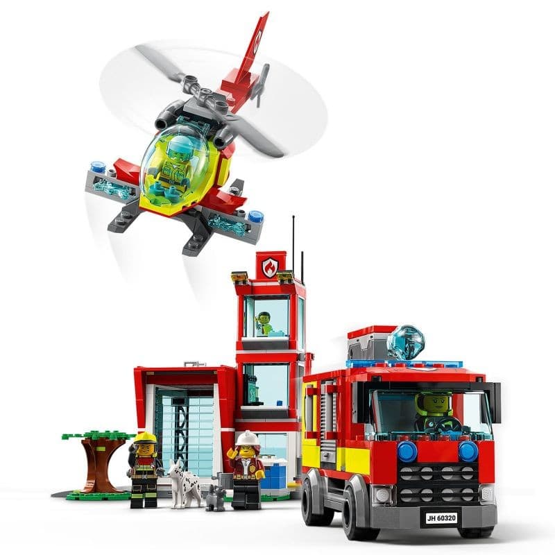 Constructor LEGO 60320 Statia De Pompieri