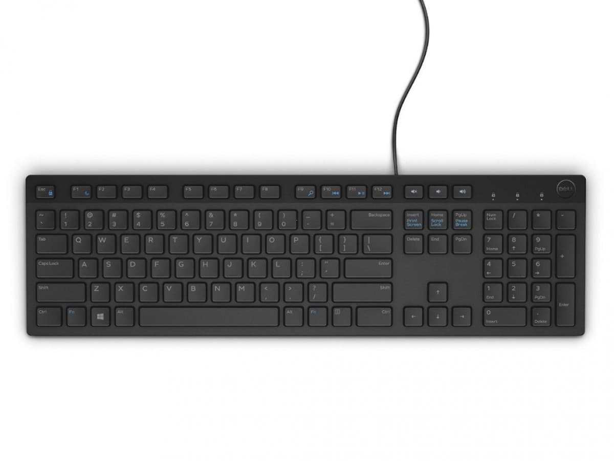 Клавиатурa DELL KB216 Multimedia Black