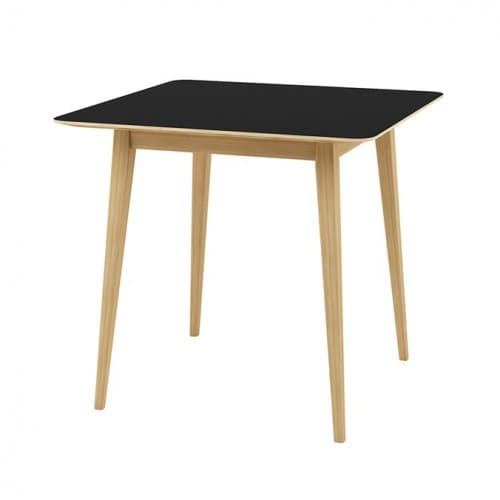 Masa din lemn Vitra TB-08-8080N (800x800x750) Black