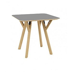 Masa din lemn Vitra TB-06-8080G(800x800x750) Gray