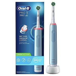 Электрическая зубная щетка Oral-B PRO 3000 Cross Action