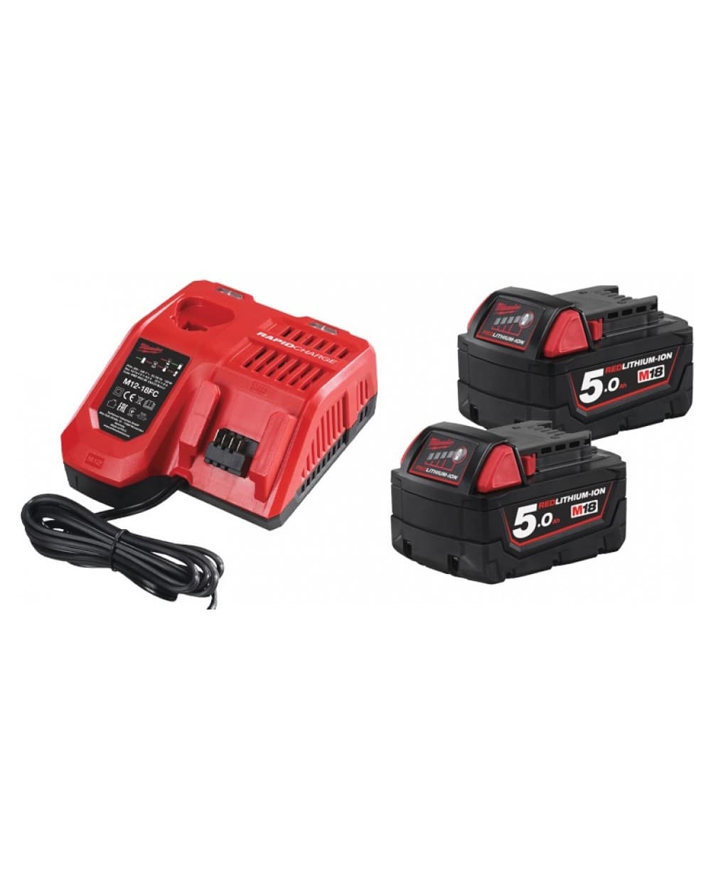 Аккумулятор Milwaukee M18 NRG-502