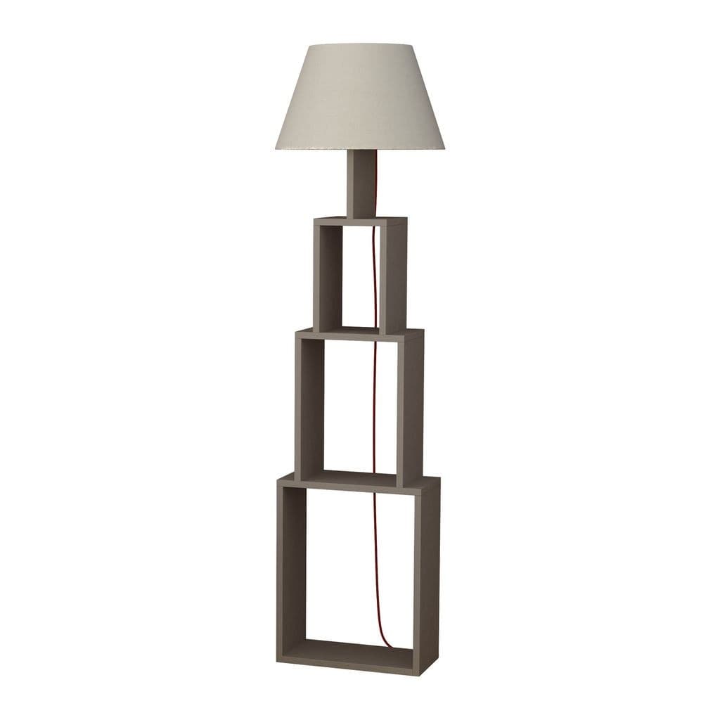 Lampadar DECO Tower Light Mocha/White