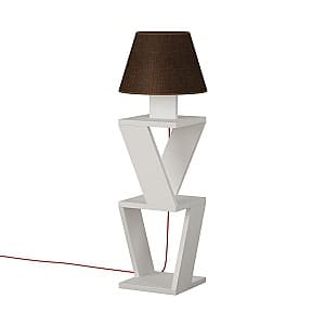 Lampadar DECO Kozena White/Coffee