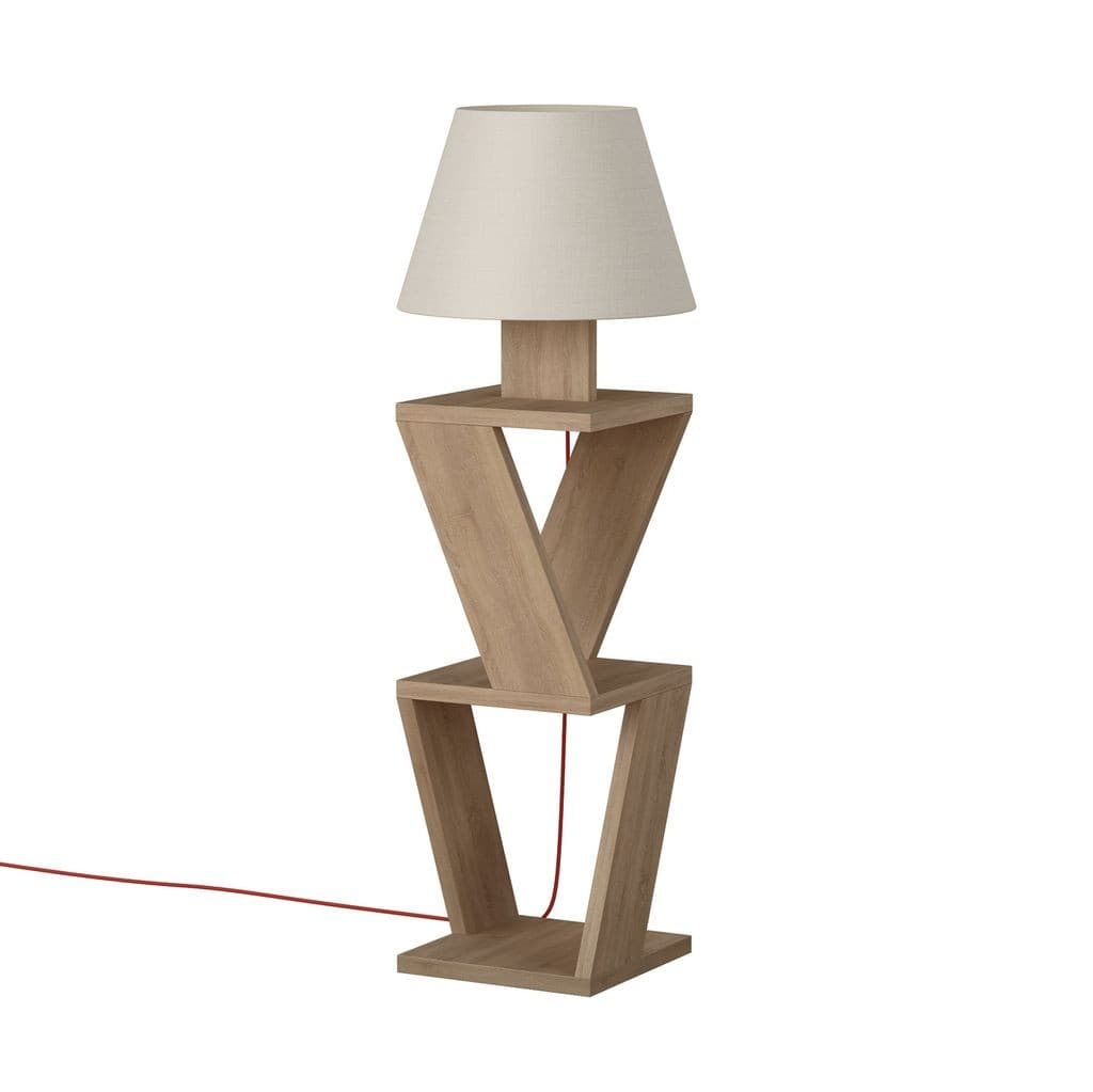 Lampadar DECO Kozena Oak/White