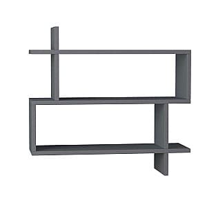 Raft de perete DECO Paralel Anthracite