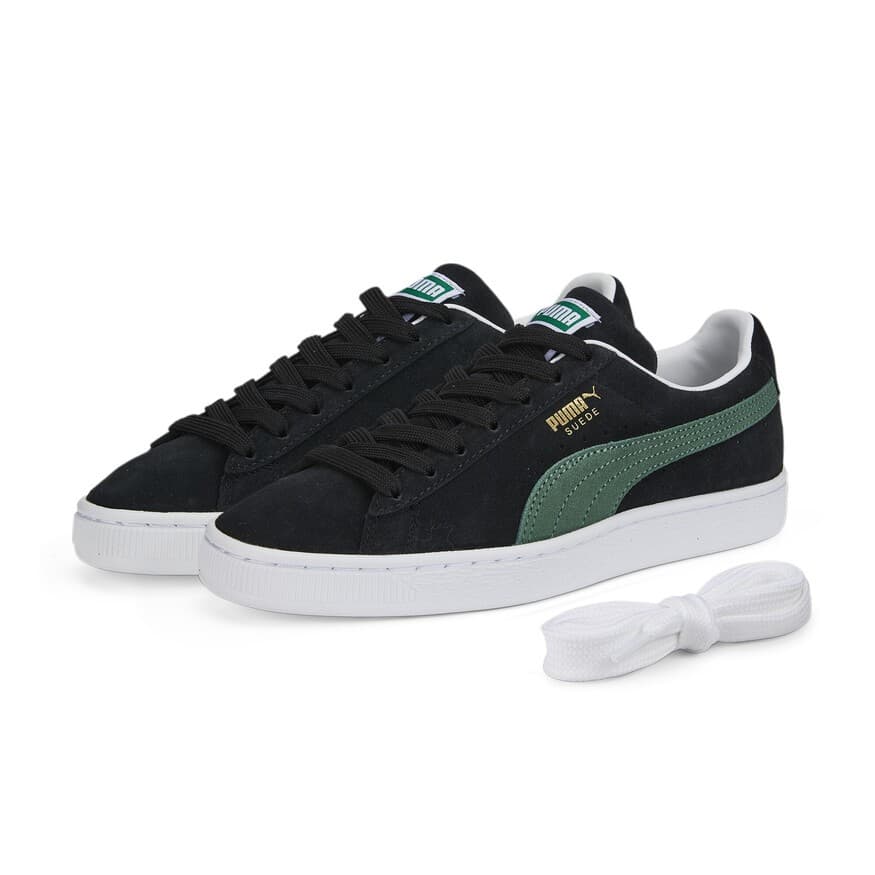 Кроссовки Puma Suede Classic XXI black green