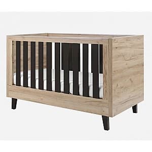 Кроватка Tutti Bambini Como Oak & Slate Grey 3in1