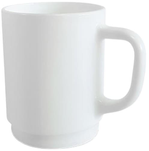 Set pentru ceai și cafea Bormioli Milky 250 ml alb (27073)