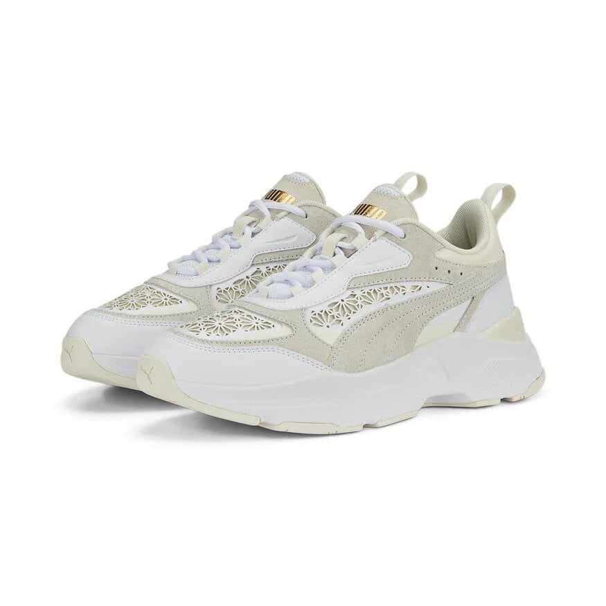 Кроссовки Puma Cassia Laser Cut  beige