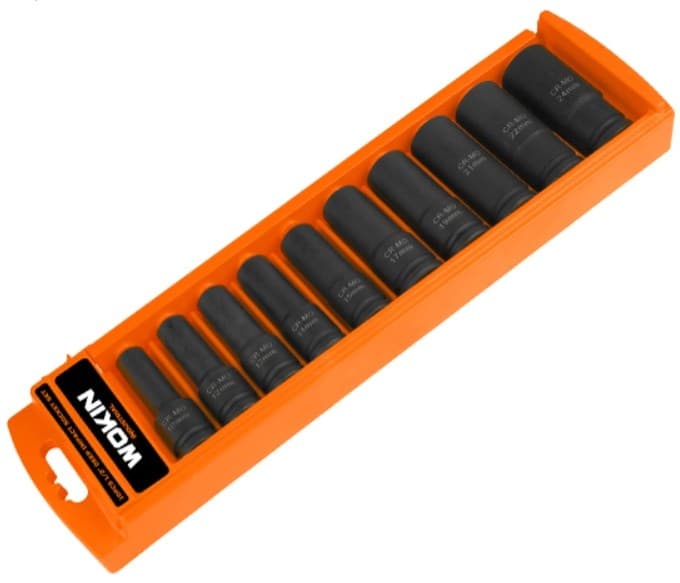  Wokin 10 chei tubulare adinci de impact 1/2 (232510)