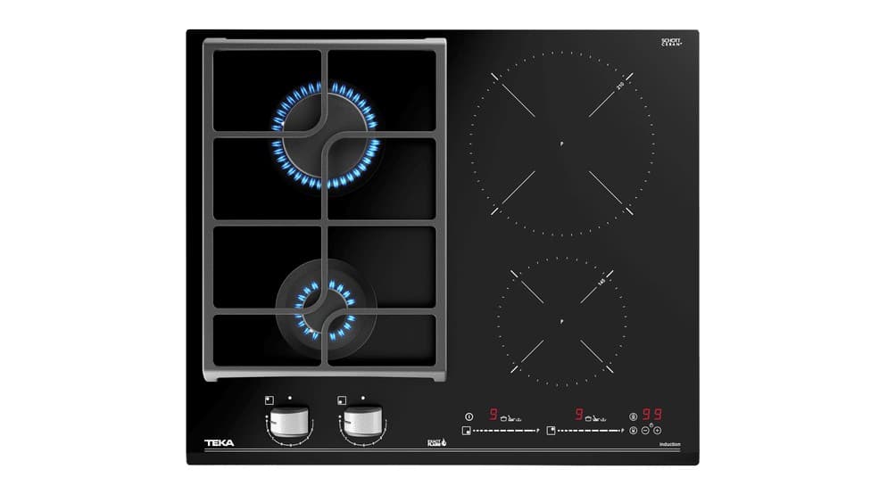 Встраиваемая варочная комбинированная панель Teka JZC 64322 ABN BK