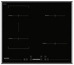 Встраиваемая варочная панель электрическая Sharp KH6I27CS00EU