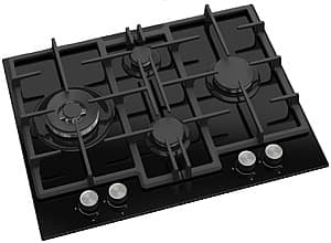Plita incorporabila pe gaz ZANETTI Eco 1190 Black Premium