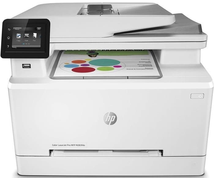 Принтер HP Color LaserJet Pro M283fdn White