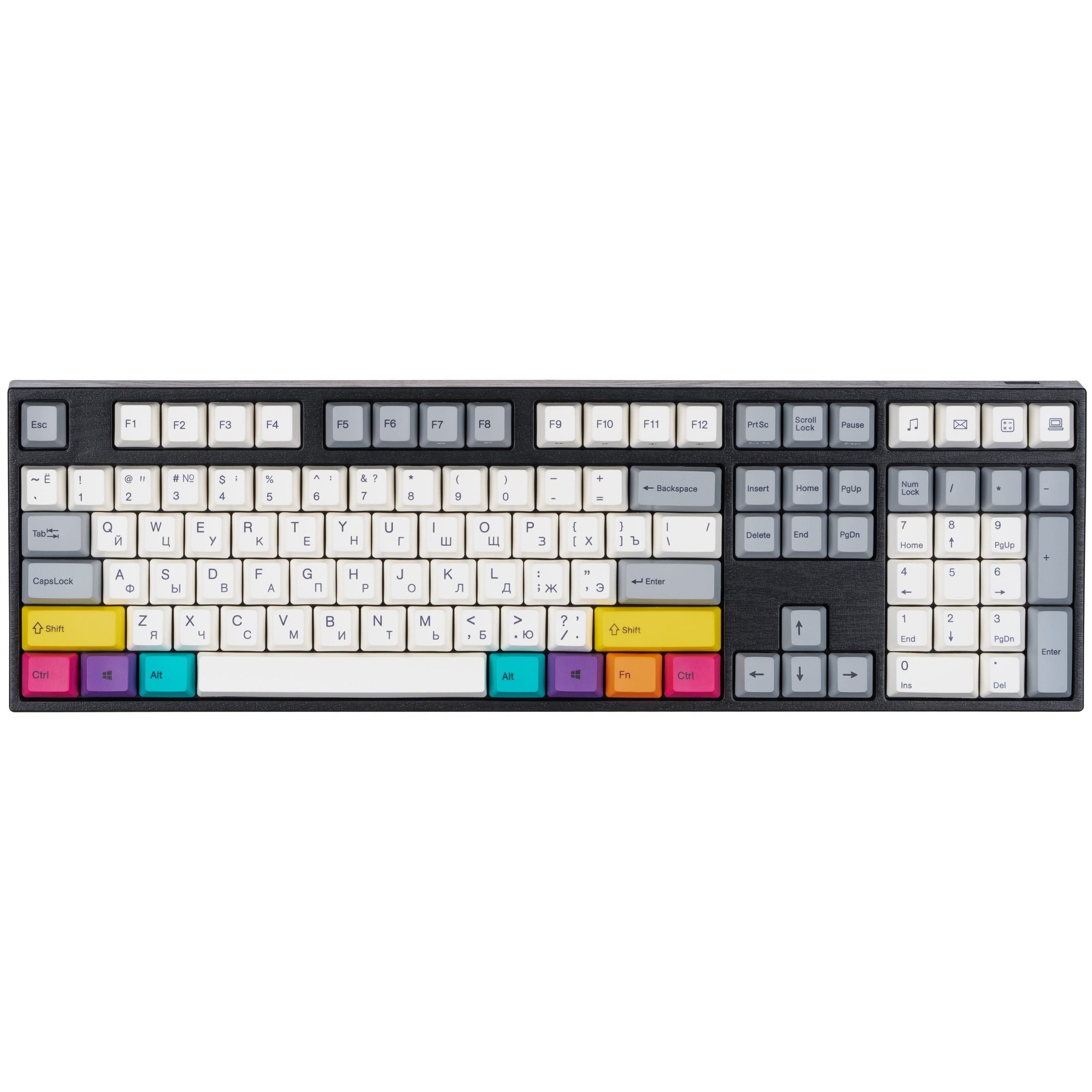 Tastatura pentru gaming Varmilo VEA87 CMYK Cherry Mx Red Multicol