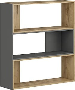 Etajera MG-Plus Flexi Mini Oak/Graphite
