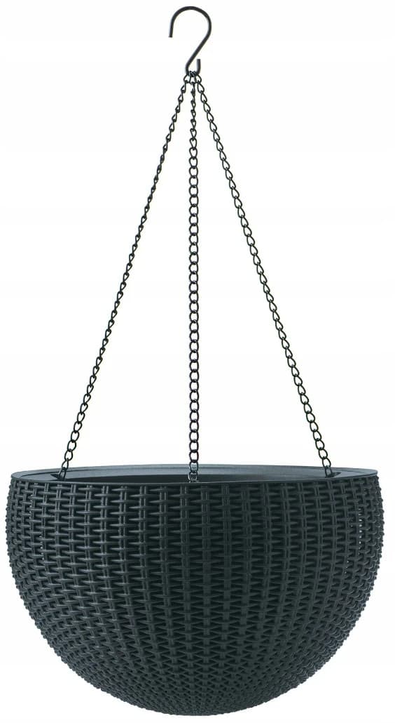  Keter Hanging Sphere Planter Anthracite (229545)