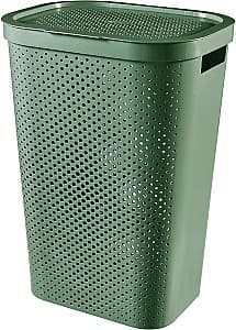 Корзина для белья Curver Infinity Recycled 60L Зеленый (245809)