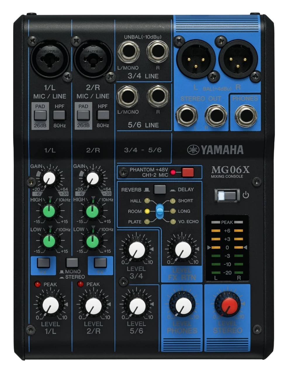 Mixer analogic YAMAHA MG06X