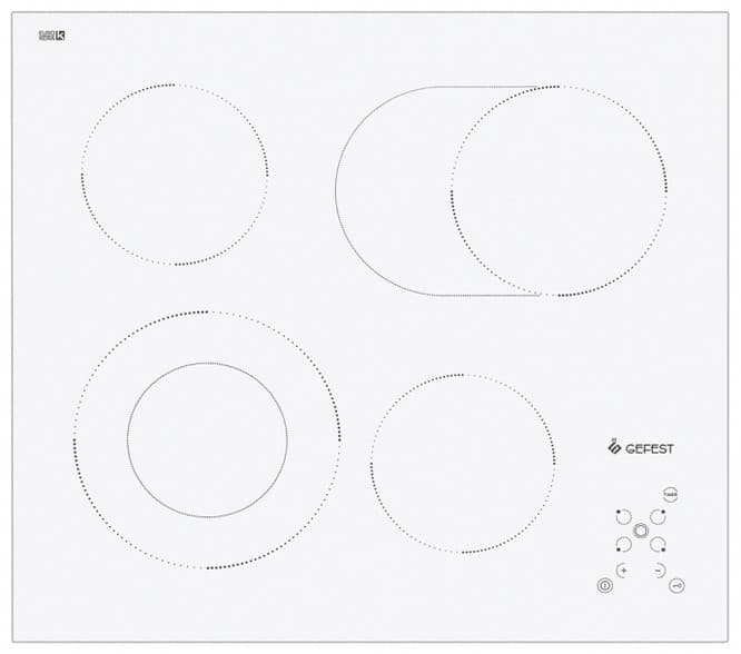 Plita incorporabila electrica Gefest СН 4231 K12