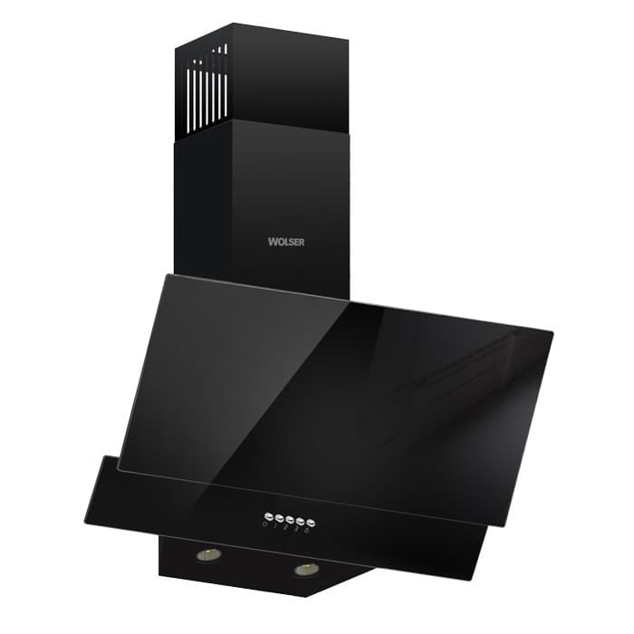 Вытяжка Wolser WL-F 60 AL Black Glass