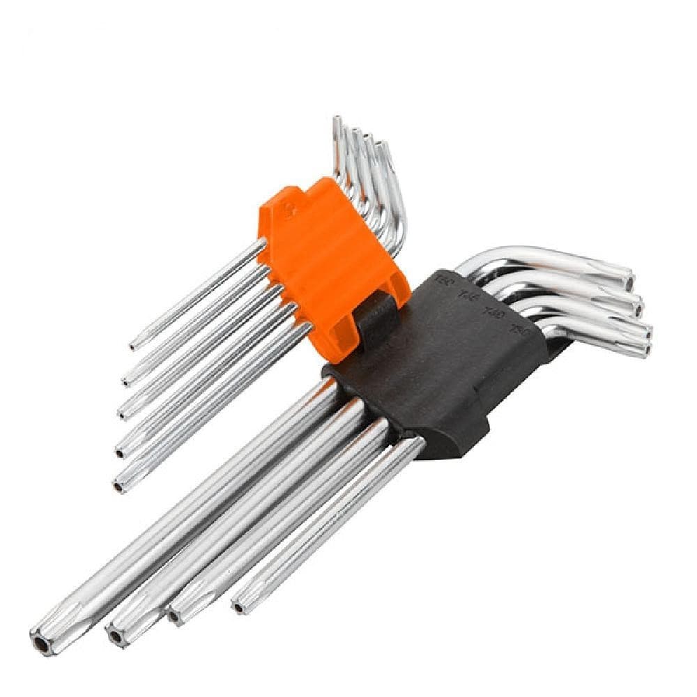  Wokin 9 chei hexagonale torx cu brat lung Cr-V T10-T 50