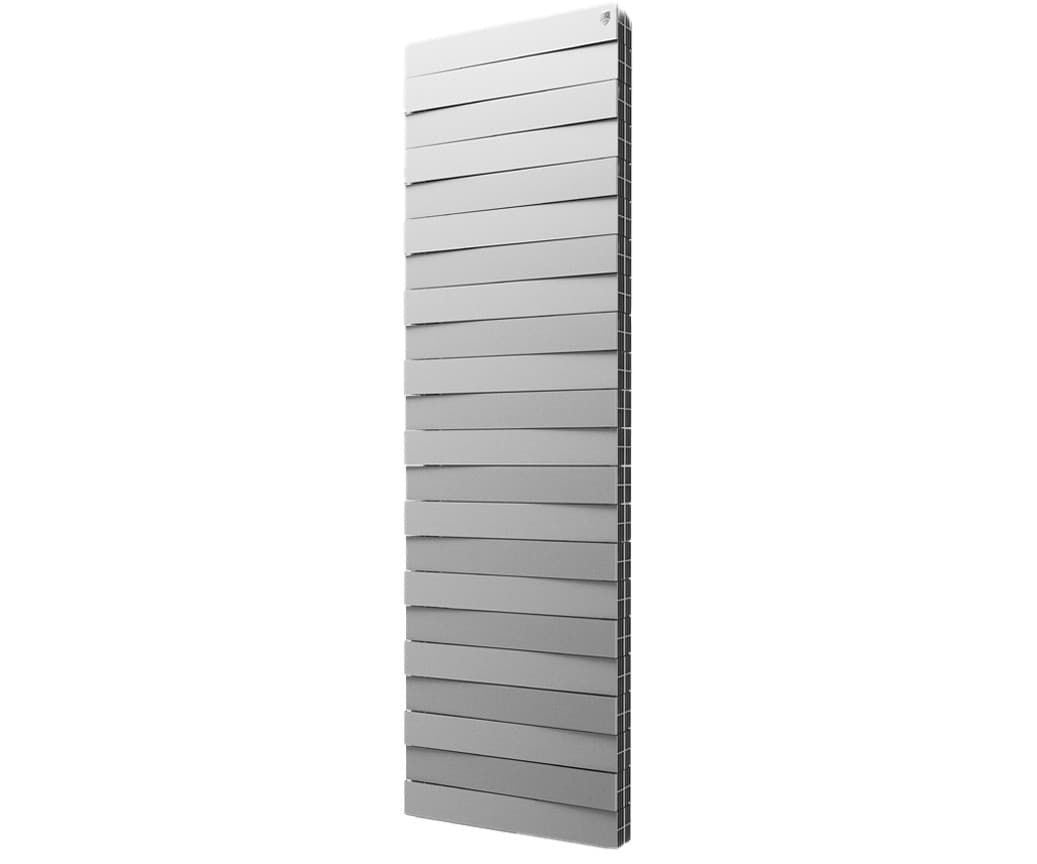 Radiator Royal Thermo PIANOFORTE TOWER SILVER SATIN 18 Sectiuni