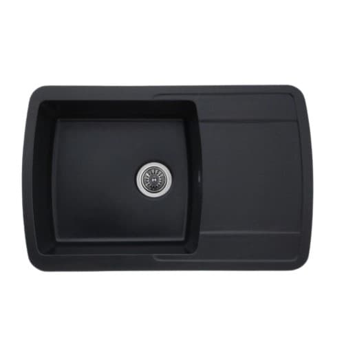 Chiuveta de bucatarie PLATINUM Roma 7850 negru metalic