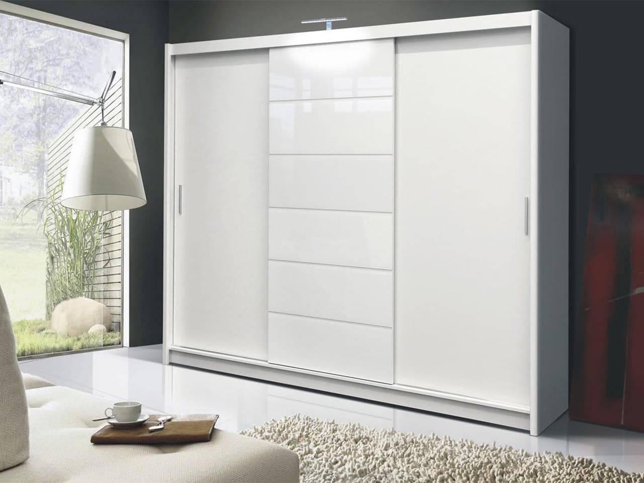 Dulap-Cupe Mirjan24 Kalifornia/Malibu 250x215x61 (White)