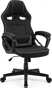 Scaun gaming SENSE7 Knight Fabric Black and Gray