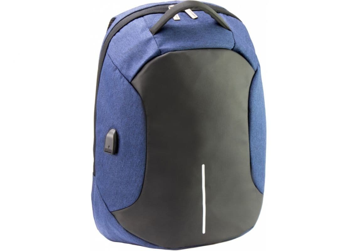 Rucsac Optima 17" Anti-Theft blue