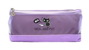 Пенал VLM Boli Bear фиолетовый