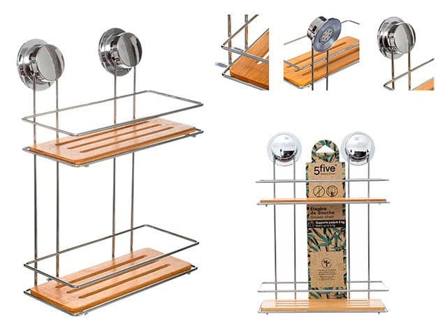 Стеллаж Five 2 уровня на присосках