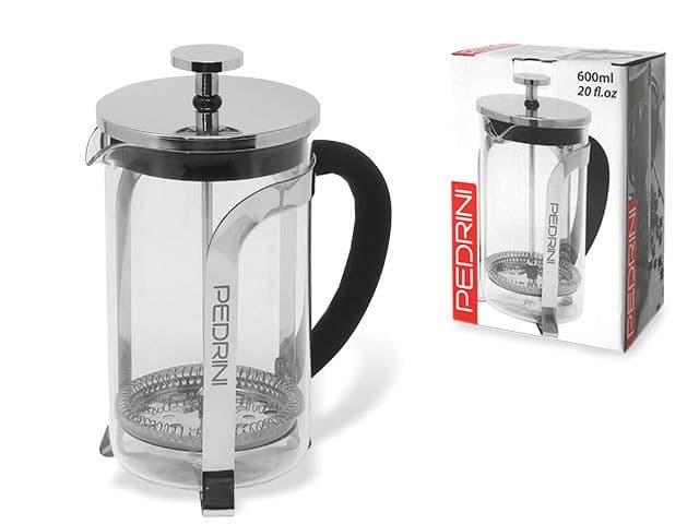 Infuzor Pedrini French Press 600ml