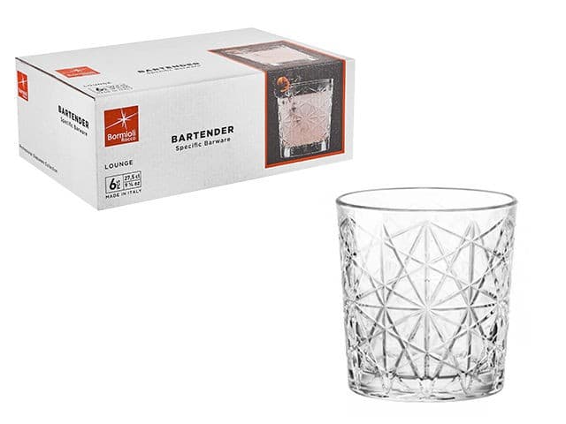 Pahare Bormioli Bartender 6buc 280ml