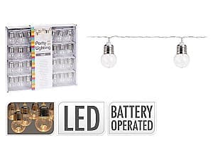 Luminițe Party Lights 30LED alb 4.5m