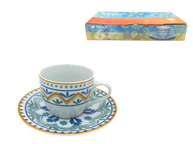 Set pentru ceai și cafea Tognana Alhambra 6buc