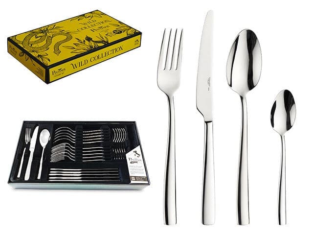 Set de tacâmuri PINTI Tiger 24buc inox