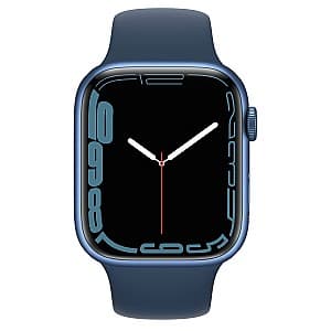 Умные часы Apple Watch Series 7 45mm Blue Sport Band (MKN83)