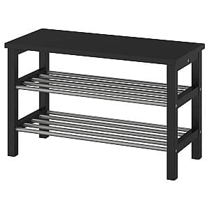 Suport pentru incaltaminte IKEA Tjusig Black 81x50 cm