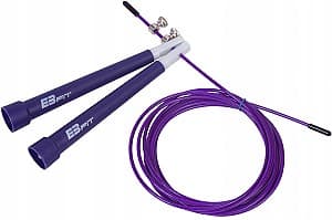 Coardă de sărit EB Fit Speed Light Violet