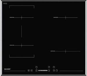 Встраиваемая варочная панель электрическая Sharp KH-6I27CS0I-EU