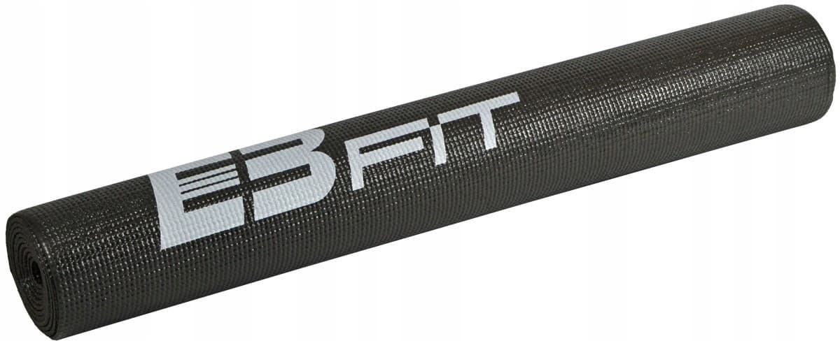 Covoraș pentru fitness EB Fit Fitness Yoga Mat Black