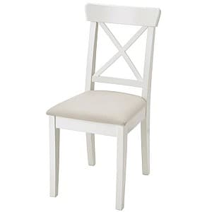 Scaun IKEA Ingolf  White/Hallarp beige