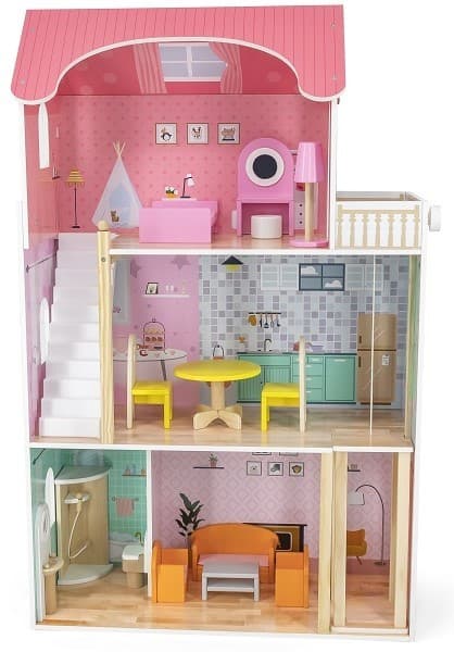 Casuta pentru papusi VIGA Dollhouse (44570)