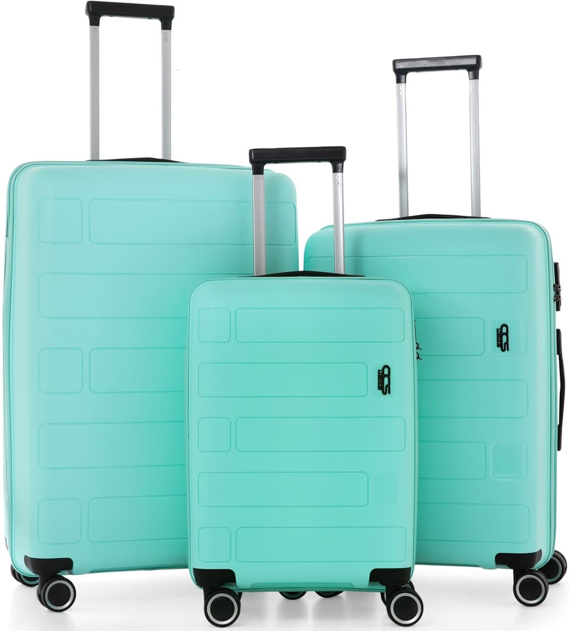 Valiză CCS 5236 Set Water Green